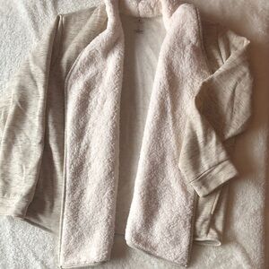 St. John's Bay Cream and Beige Cardigan